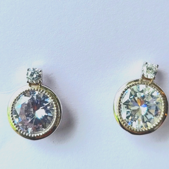 925 sterling silver earings - Picture 2 of 8